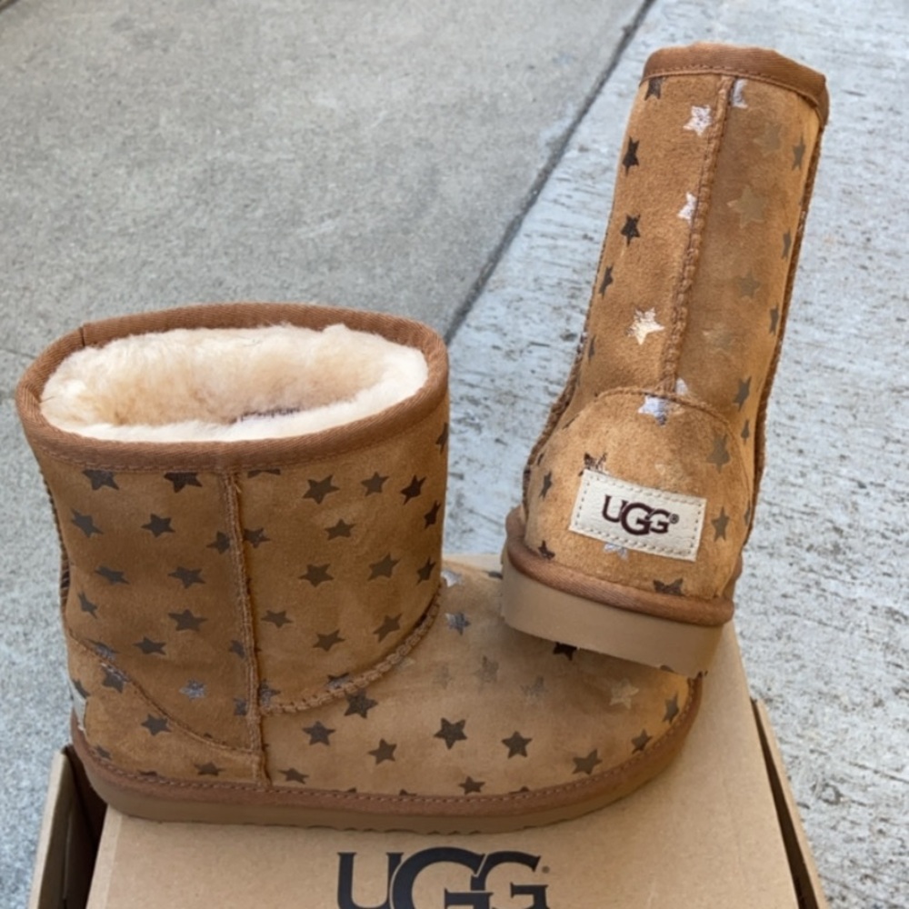 UGG AUTHENTIC KIDS STAR BOOTS Sz 3,4 new - Picture 12 of 13